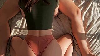 A blonde bride-to-be in a rather provocative costume gets involved in an escort service scandal