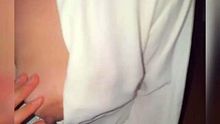 MILF teacher and student have public sex in uniform