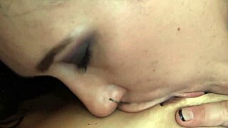 Hot milf gets her pussy licked by a rough fucker