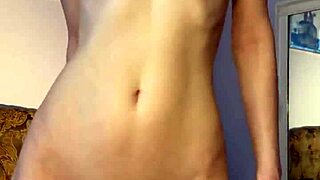 Petite Teen Maiskii Masturbating Her Tight Shaved Pussy at Home