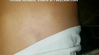 A Mouth Full of Fresh Cum in Homemade Webcam Clip
