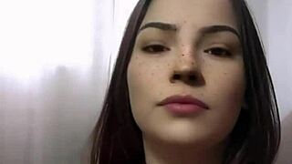 Married woman enjoys dancing on her husband's big penis without a condom