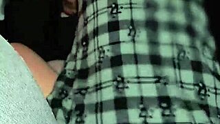 stepsister performs amazing cowgirl moves on car