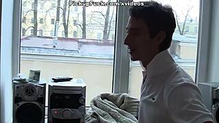 I’m teachin two blondes to suck on dance floor, oops!