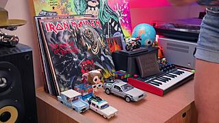 Sexy girl next door seduces from balcony to facial