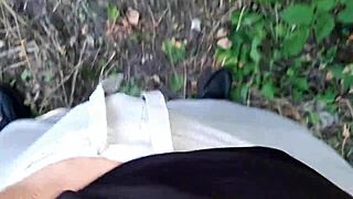 Three girlfriends in swimsuits and jeans masturbate outdoors... such a wild lesbian illusion!