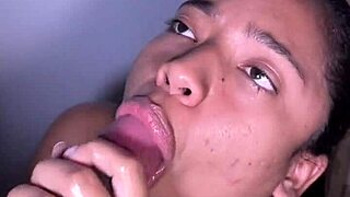 He Can't Last Long Enough and Cums Early While Eating Every Inch of His Huge Cock - Amateur Couple Nysdel