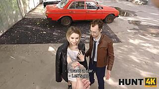 Hunt4k Shows Russian Tattoo Girl in Anal POV Action