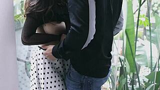 Natural Brunette Ella Knox Soaked in Cum Shower!