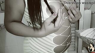 yo, watch suellen santos end her private live with milf action