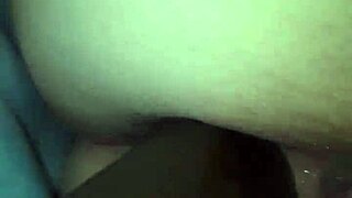 Married woman enjoys anal sex while using her toy wand