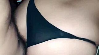 After party, young Latina caught on street couldn't last 5 minutes with legs spread wide open