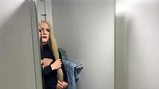 Pretty ladyboy in crossdresser roleplay with girlfriend