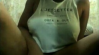 My first time squirting, I soaked everything with vibrator