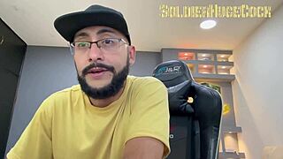 Lindahouston comes back to swallow my cum and suck my ass