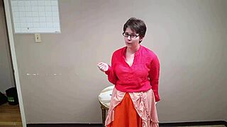 Young wife’s role play game with her neighbor ends up in a hot scene