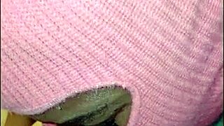 She sucked my dick hard and blew cum bubbles