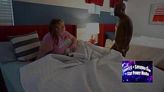 Big cock Jay Playhard in action with sexy BBW Miss Pink Plush