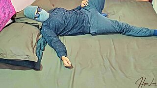 Hot housewife gets her big cock loving husband's dick