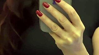 Beautiful amateur wife’s self-pleasure in the club goes viral