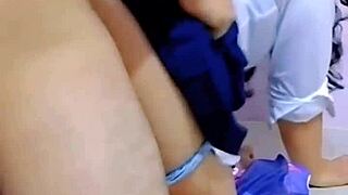 Young Mexican Schoolgirl Convinced by Lustful Teacher in Real Amateur Outdoor Scene