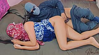 This cheating Italian housewife rides my dick in bed.