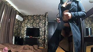 Slutty housewife gets her ass fucked hard on valentines day