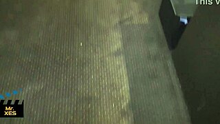 Blonde submissive girlfriend gagged and slapped by dominant daddy
