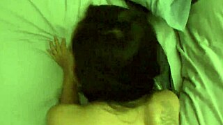 Amateur couple films POV homemade sex with dripping wet girlfriend