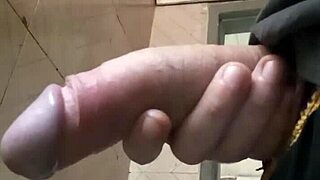 POV lover shares homemade gay video with cock and legs