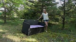 Skinny French girl Alrox, 25 years old, amateur exhibitionist