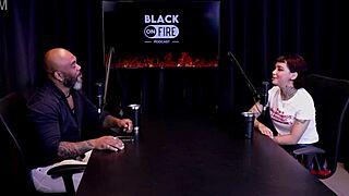 got those fangs for vampire fans, filmed with couples, soft guy couldn’t keep up - annie clementine on sheer red