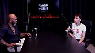 got those fangs for vampire fans, filmed with couples, soft guy couldn’t keep up - annie clementine on sheer red