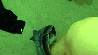 Steamy lingerie sex at home after work with my bride