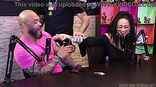 Wild Latina teen in lingerie joins crazy group with Negro Top Delícia. Watch on Sheer Red!