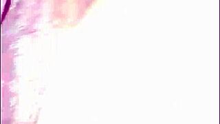 She pees outdoors, then I lick her wet granny pussy dry.