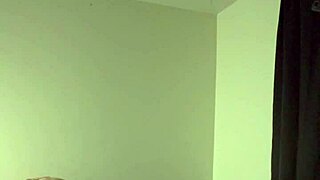 Young housewife gets an orgasm from a sexy babysitter