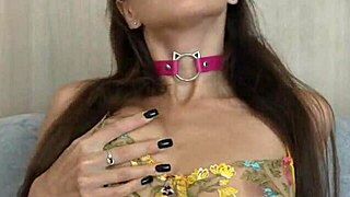 Hardcore lingerie sex with an innocent looking brunette girlfriend
