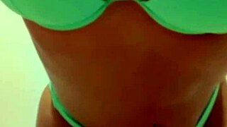Hey, what color is my bikini today?