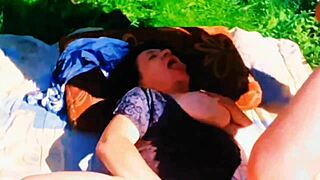 Natural tits and a dominating wife in a hot blowjob compilation