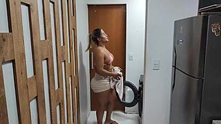 Pretty blonde gets her ass licked and fucked hard