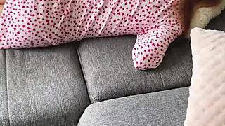 Petite Mia Bandini moans in hard morning POV sex