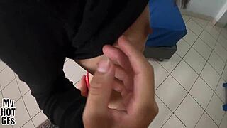 Petite beauty begs for it, her wet pussy craves action