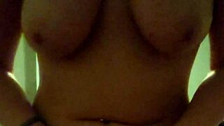 Unusual foreplay ends with diamond and Casper’s huge orgasm