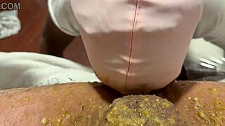 Thanksgiving puking and rimming for you - a special treat