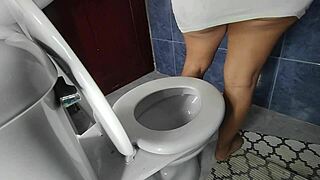 My stepmom was caught masturbating in her room