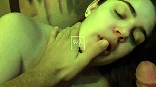 A guy is fucking his big-assed stepsister in a hotel room