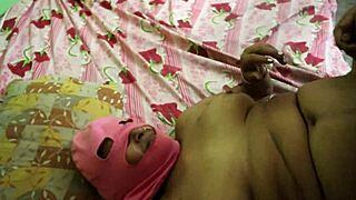 indian aunty gets erotic oil massage on ass. nephew randomly bangs her after.