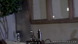 Bald guy screwed his busty wife in a steamy session