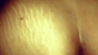The dark-skinned woman got her asshole filled with cum